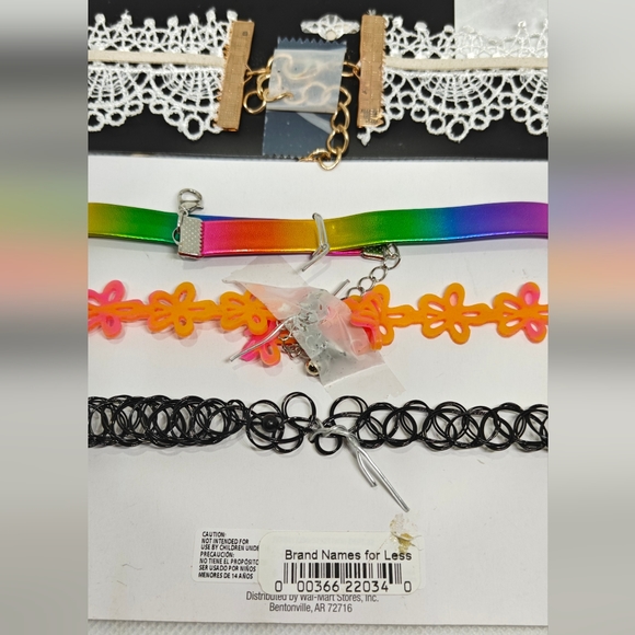 Women's Stretch Chokers (4 PCs) - Picture 4 of 4